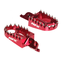 RFX Red Titanium Foot Pegs For CRF250L